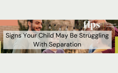 Signs Your Child May Be Struggling With Separation